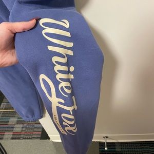 white fox sweatpants women’s